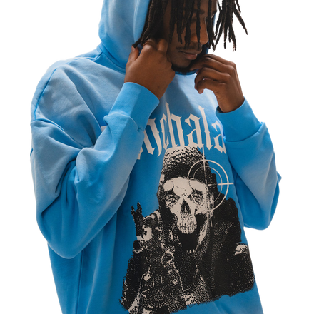 NC BLUE SHOOTER HOODIE